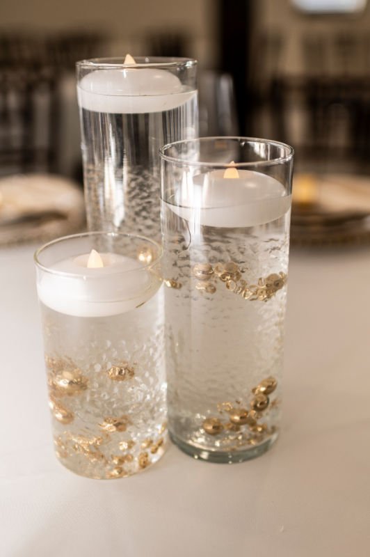 Table Top centerpiece for The Legacy Lounge - Wedding Rental