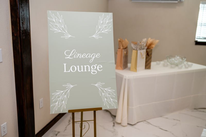 The Lineage Lounge at The Legacy Wedding Venue