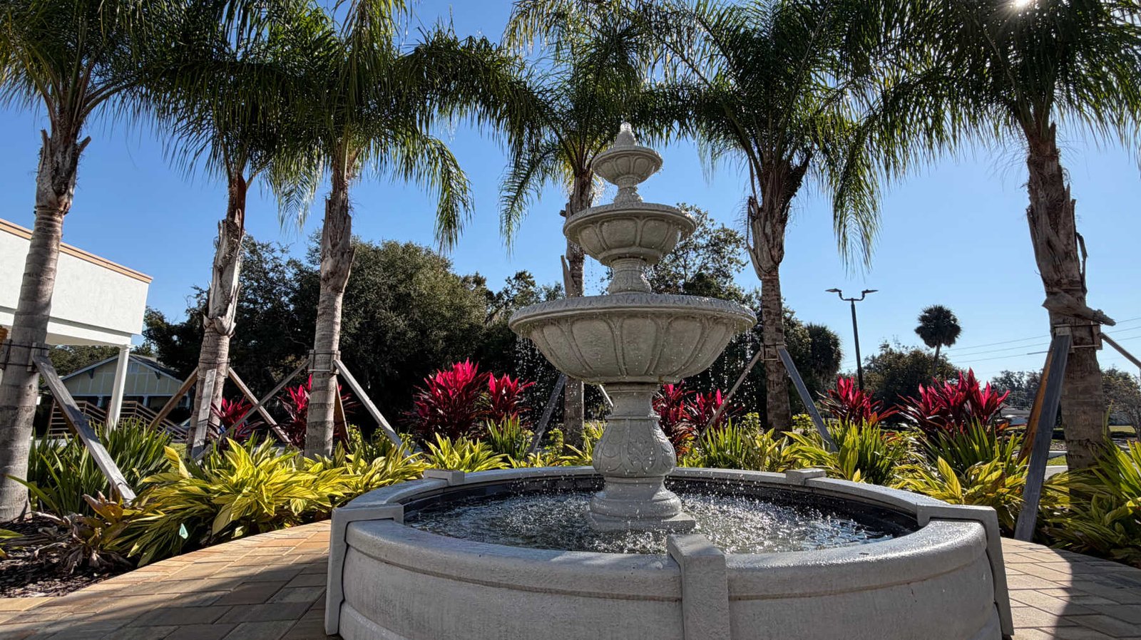 Palms Patio at The Legacy Wedding Venue